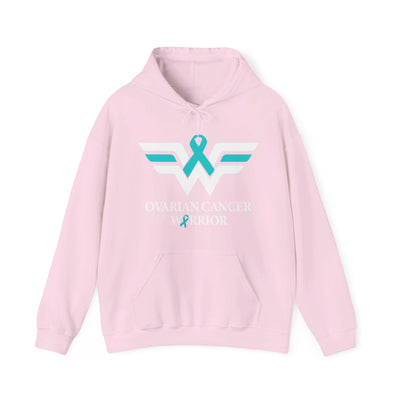 Ovarian Cancer Warrior Hooded Sweatshirt