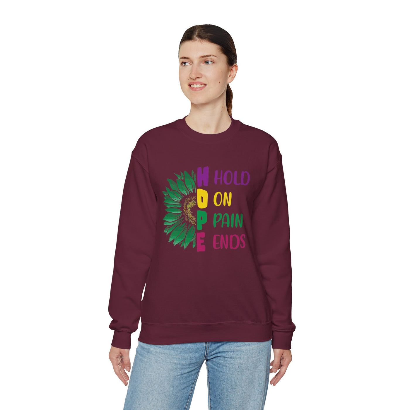 Hold-on Crewneck Sweatshirt