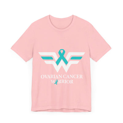 Ovarian Cancer Warrior Short Sleeve Tee