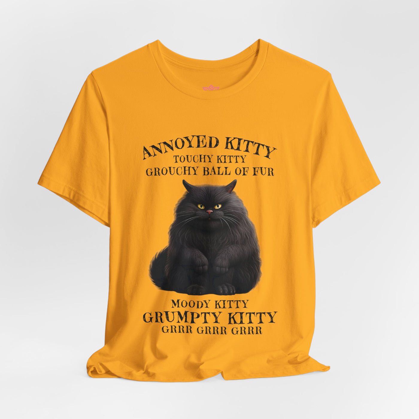 Annoyed Kitty Short Sleeve Tee