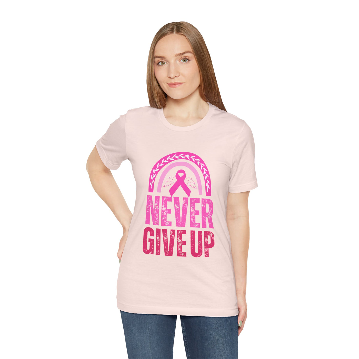 Never Give Up Short Sleeve Tee