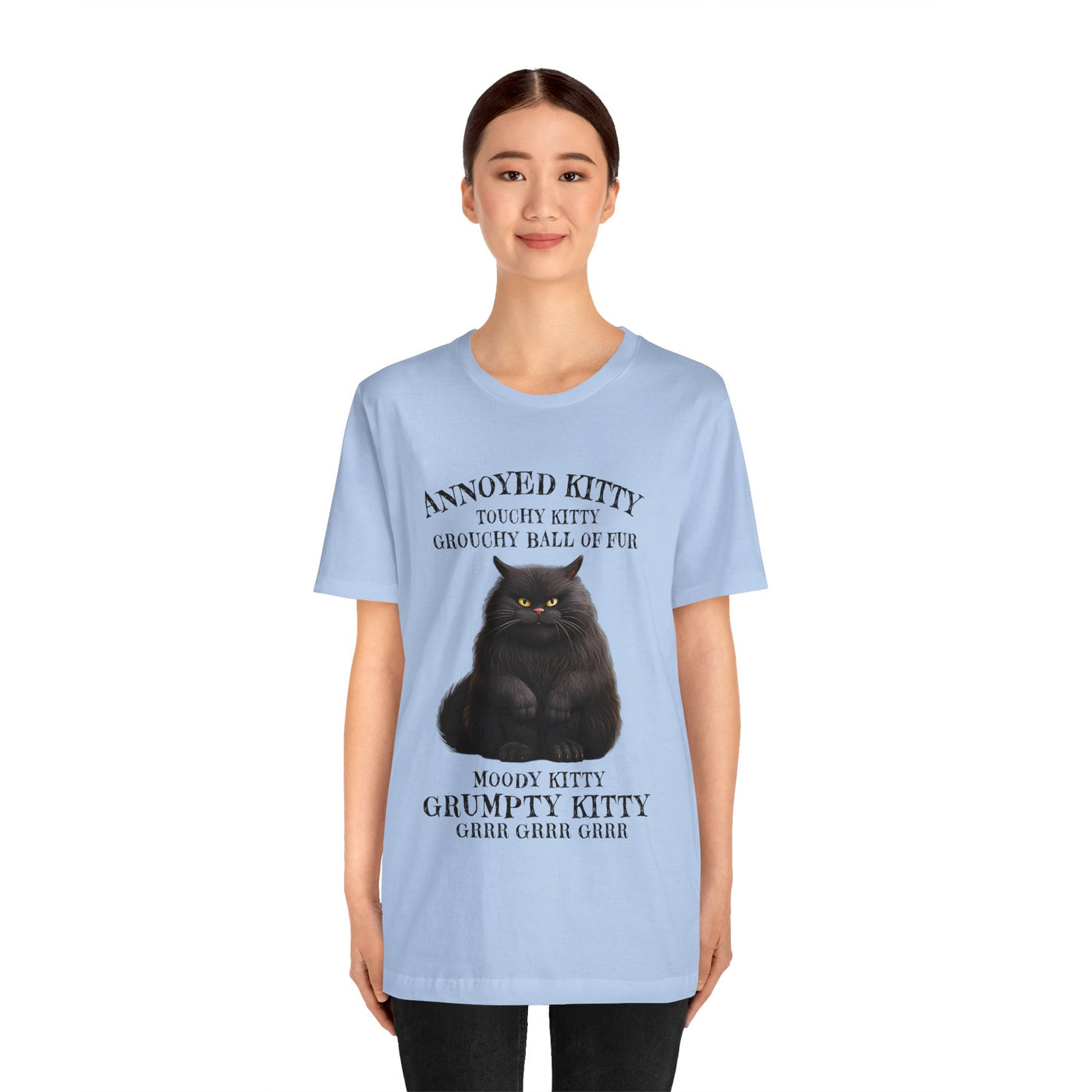 Annoyed Kitty Short Sleeve Tee