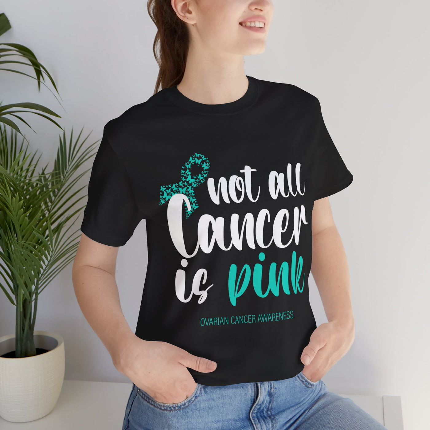 Not All Cancer Is Pink Short Sleeve Tee