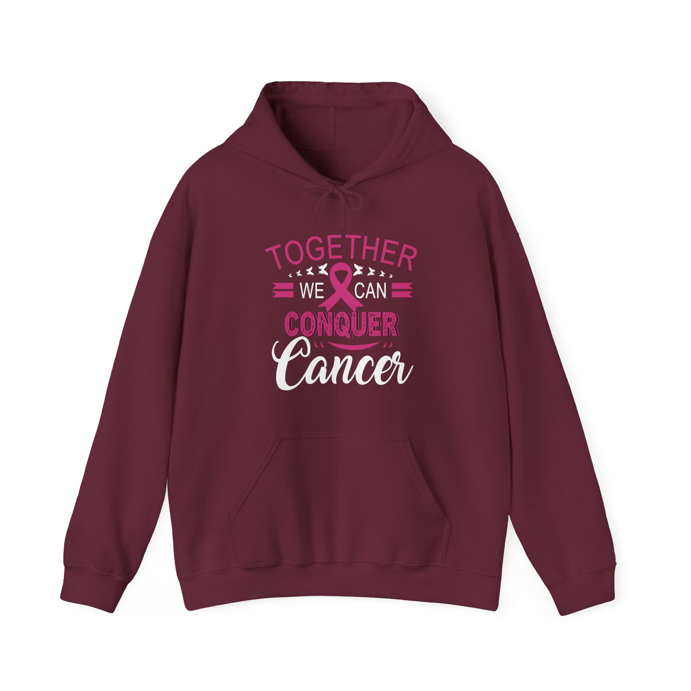 We Can Conquer Short Hooded Sweatshirt