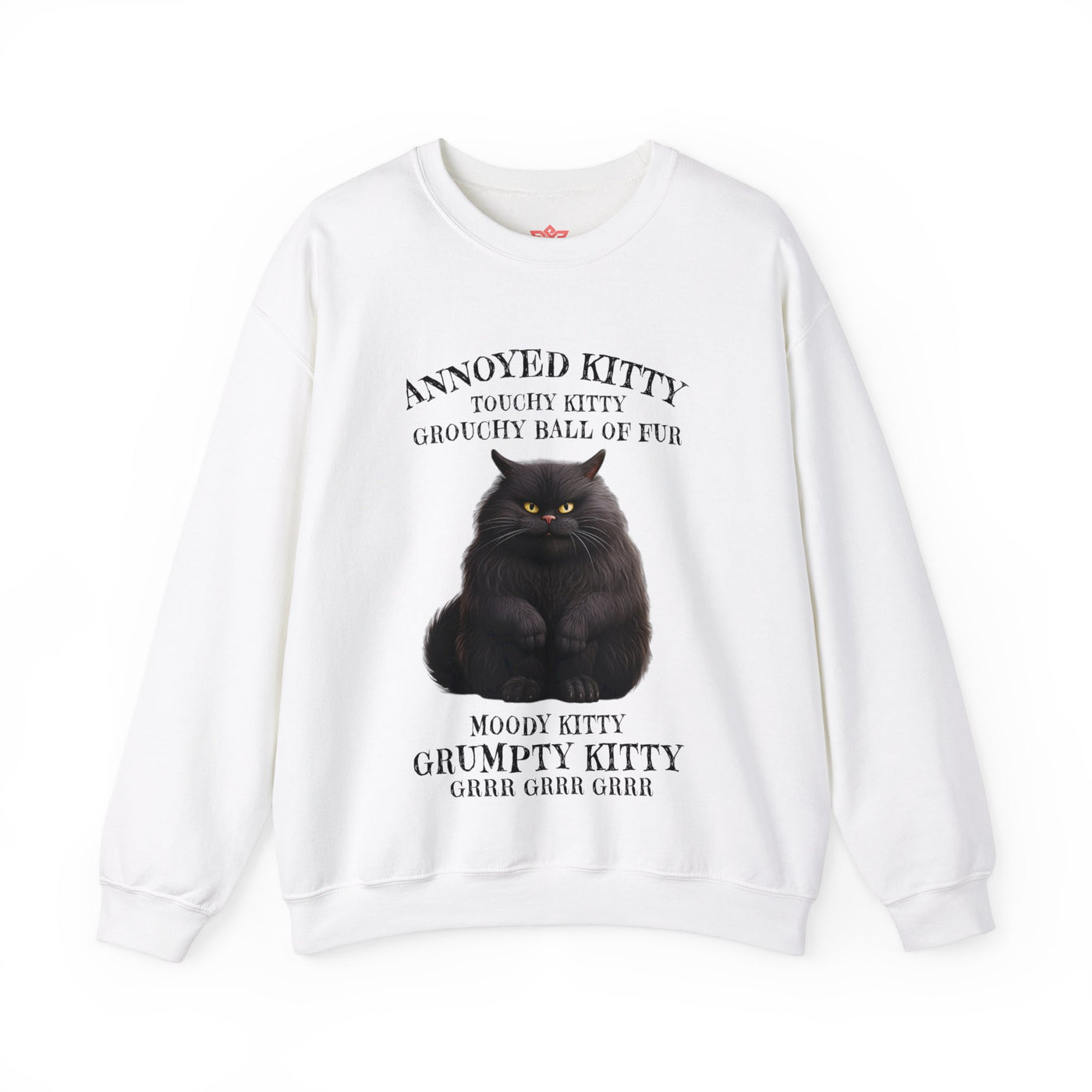 Annoyed Kitty Crewneck Sweatshirt