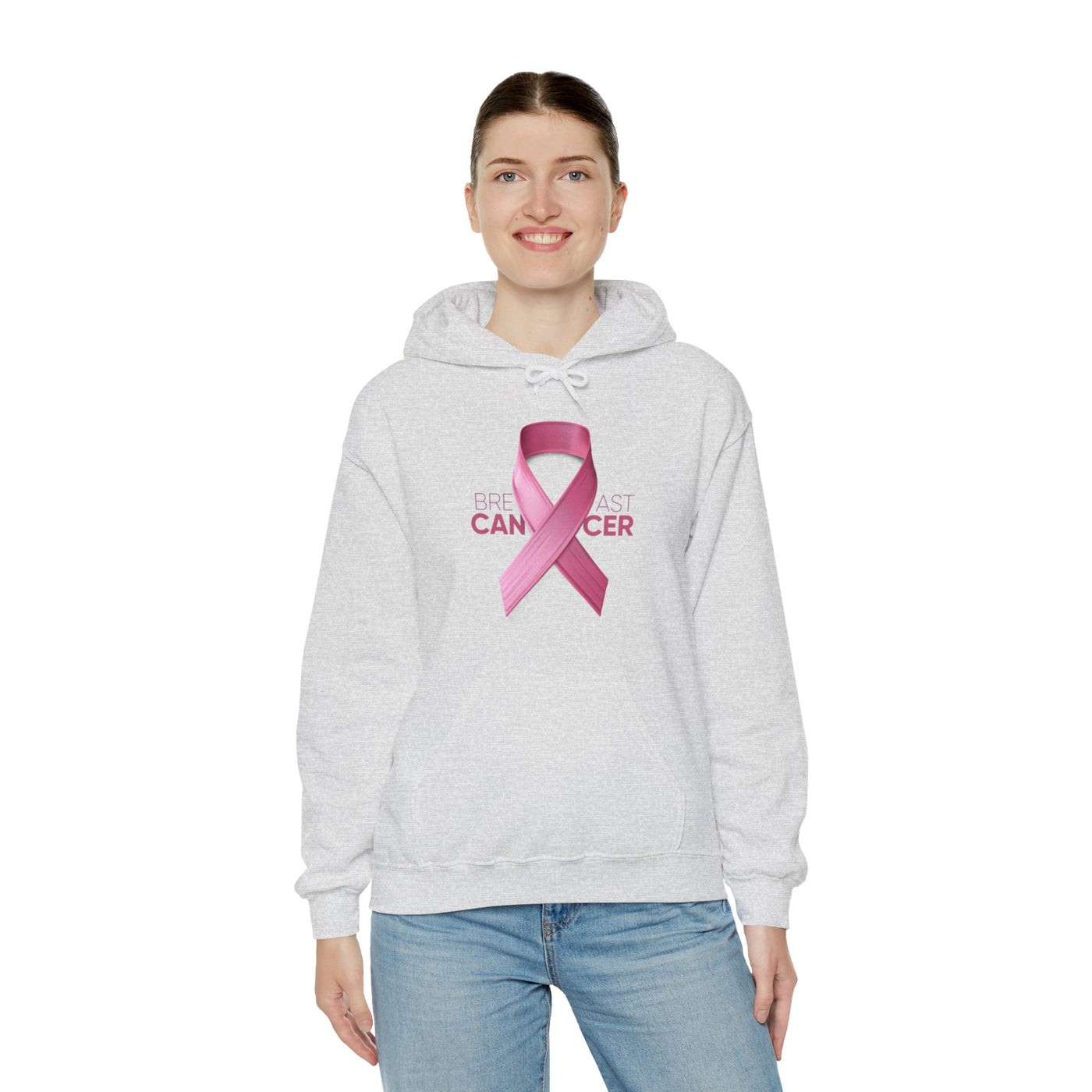 Pink Ribbon Hooded Sweatshirt