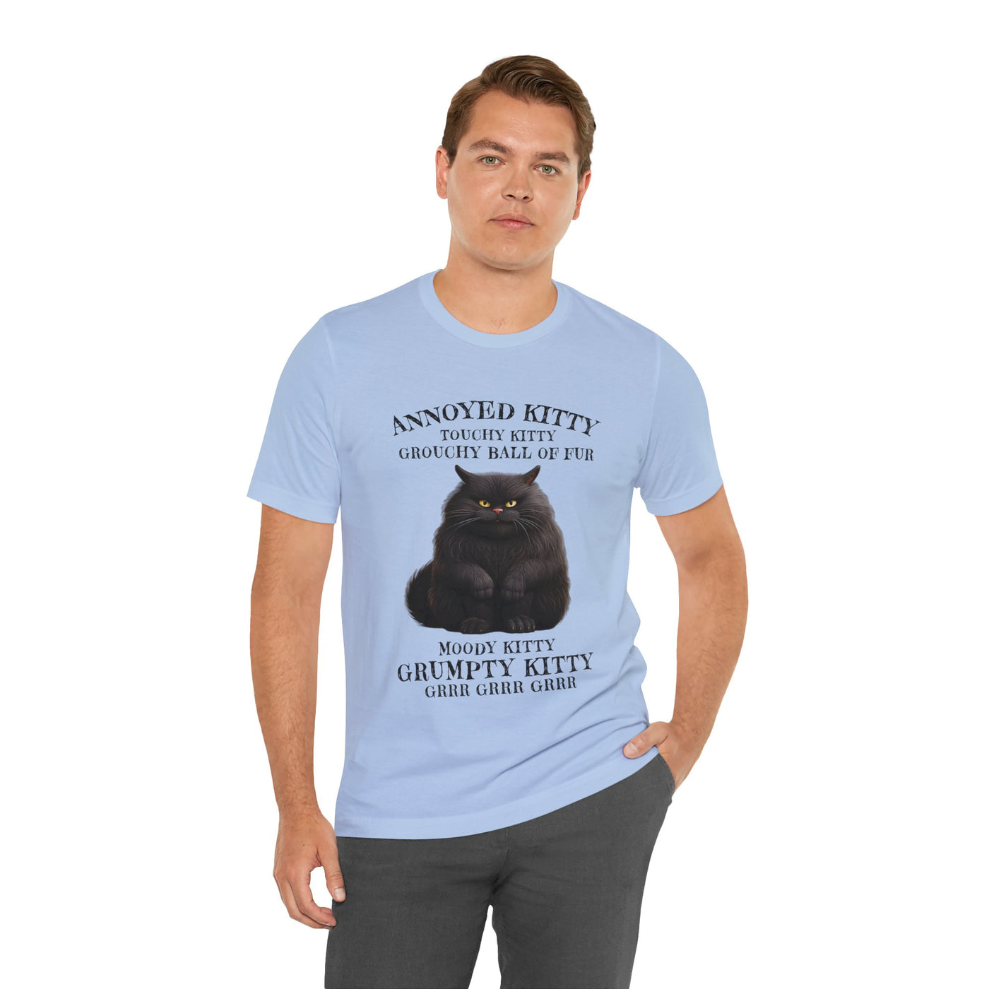 Annoyed Kitty Short Sleeve Tee