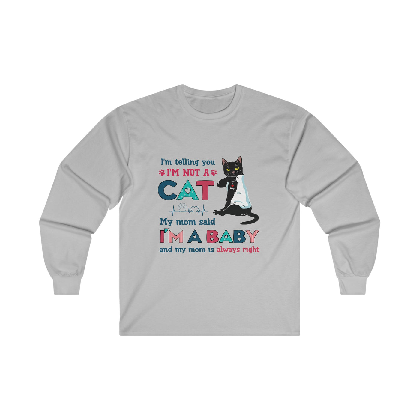 Cat Baby Long Sleeve Tee