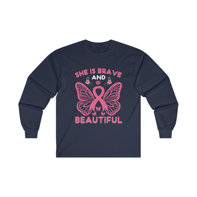 Brave And Beautiful Long Sleeve Tee