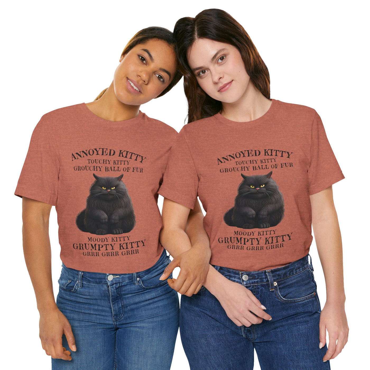 Annoyed Kitty Short Sleeve Tee