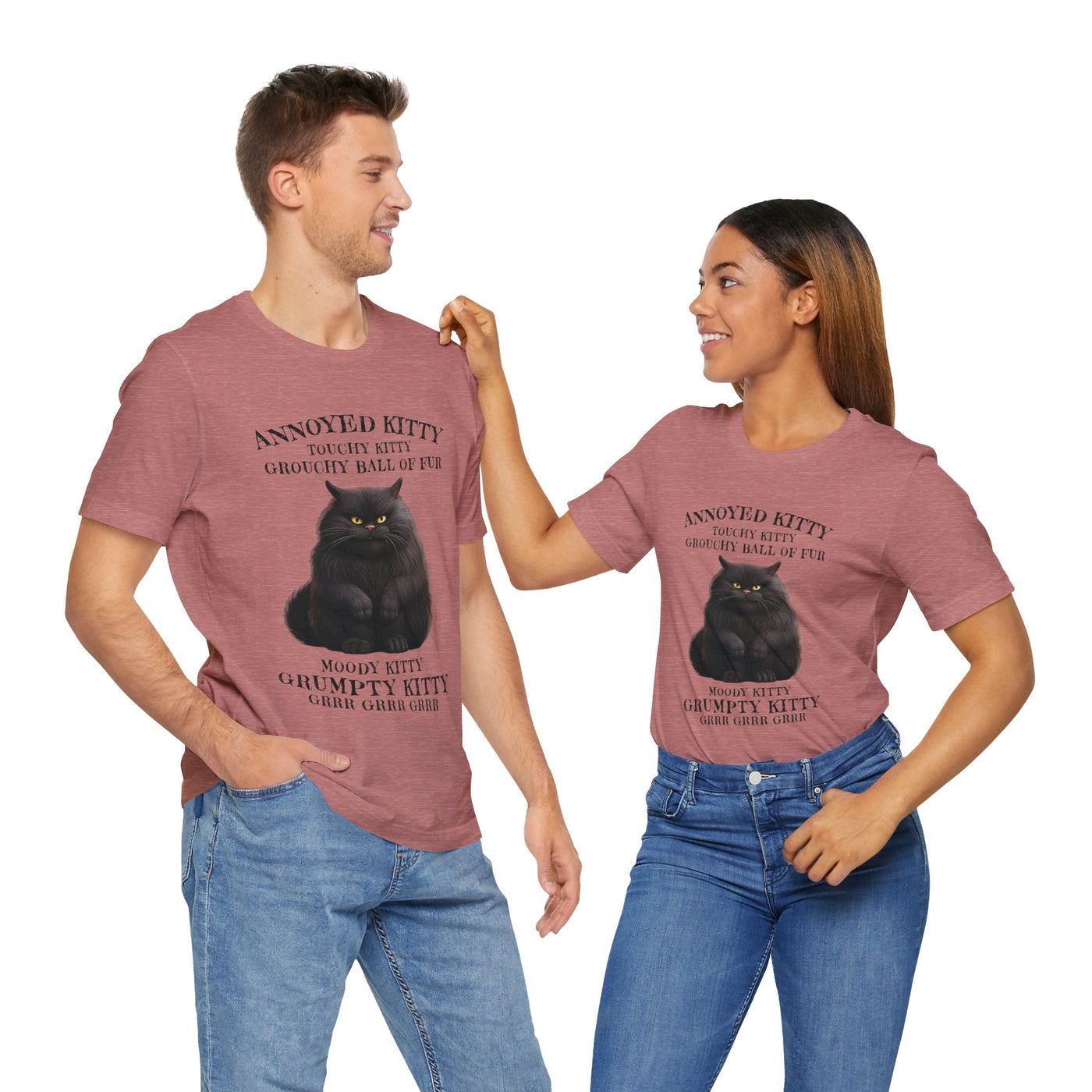 Annoyed Kitty Short Sleeve Tee