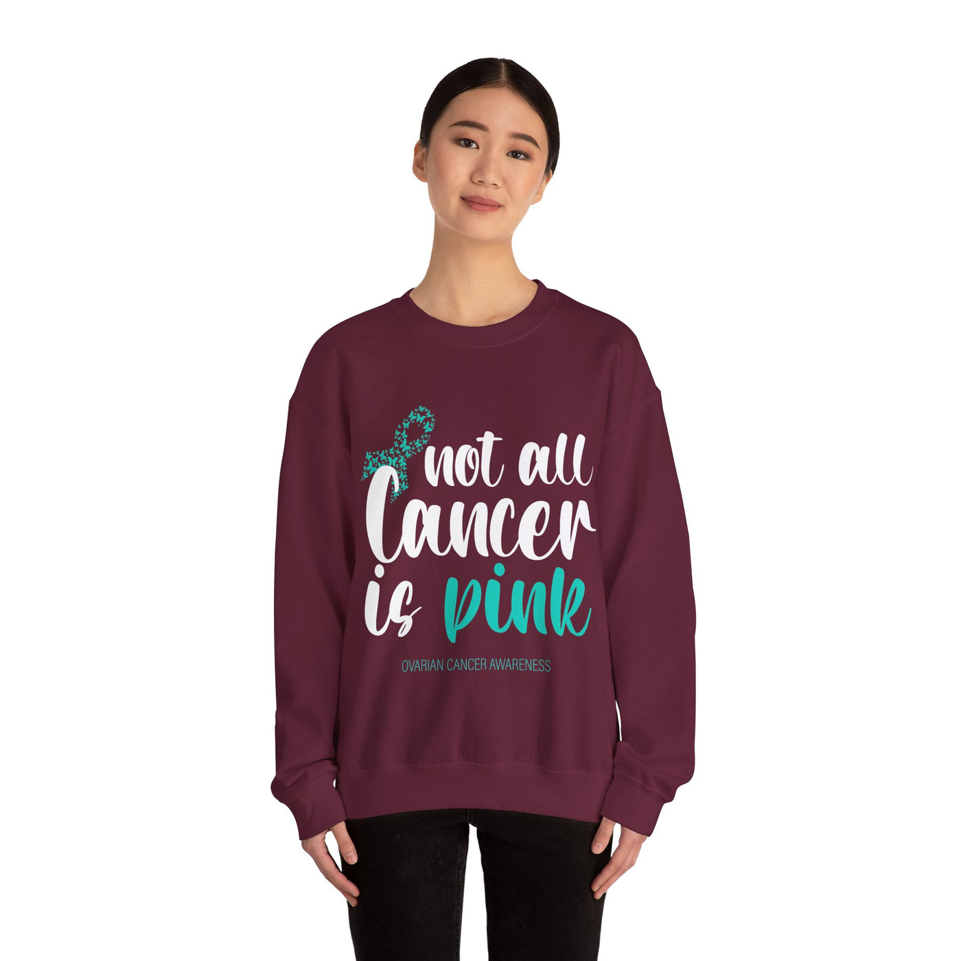 Not All Cancer Is Pink Crewneck Sweatshirt