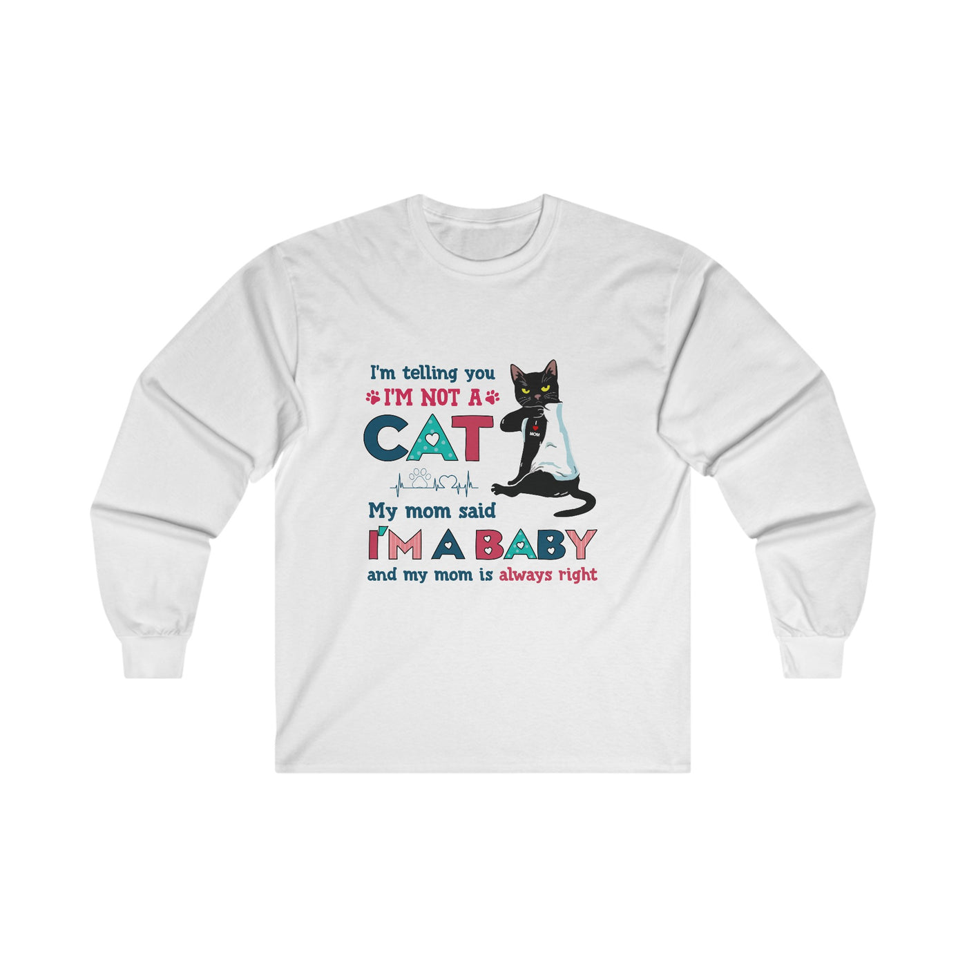 Cat Baby Long Sleeve Tee