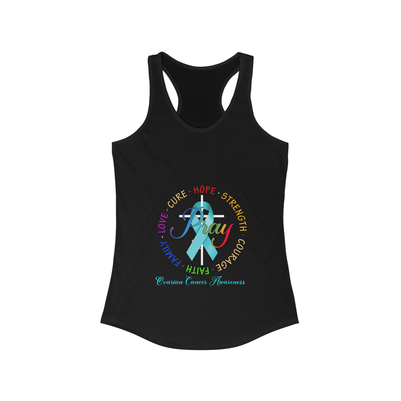 Ovarian Cancer Awareness Racerback Tank