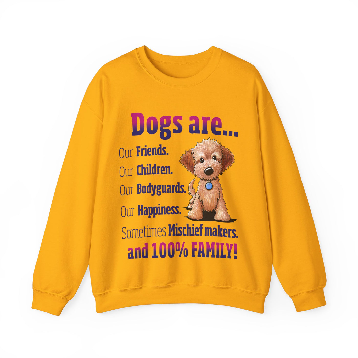 Dogs are Our Friends Crewneck Sweatshirt