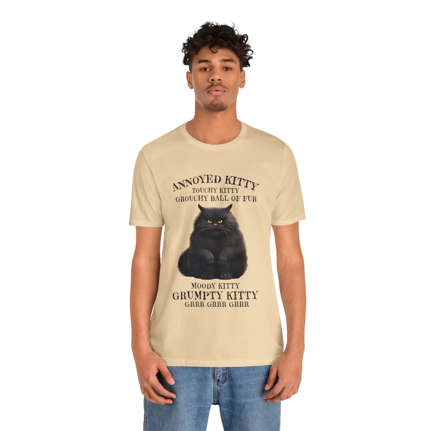 Annoyed Kitty Short Sleeve Tee