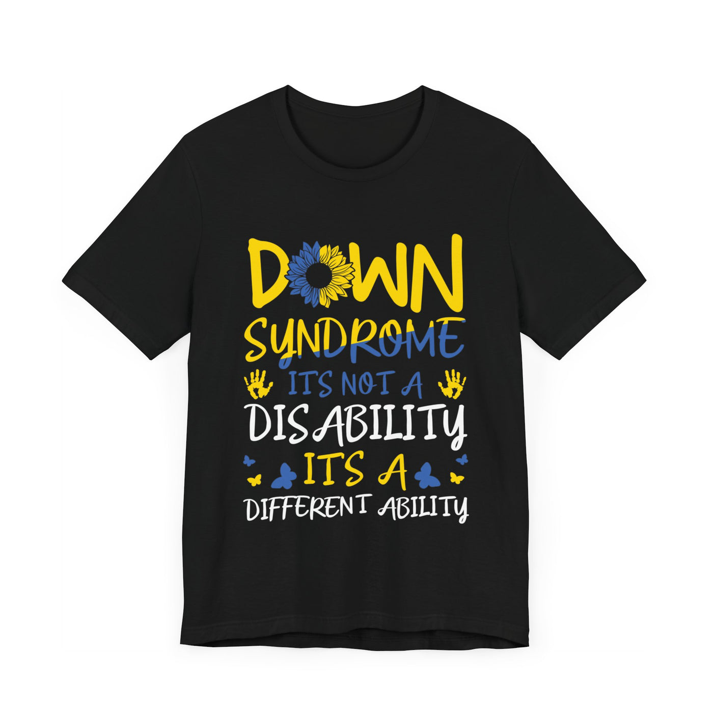 DOWN SUNDROME Short Sleeve Tee