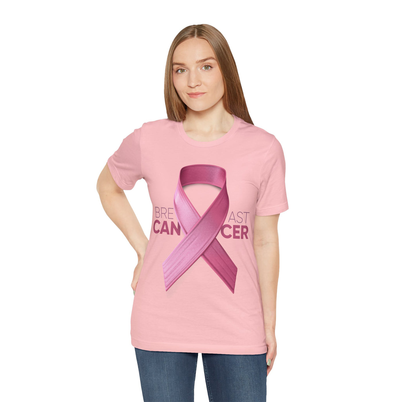 Pink Ribbon Short Sleeve Tee