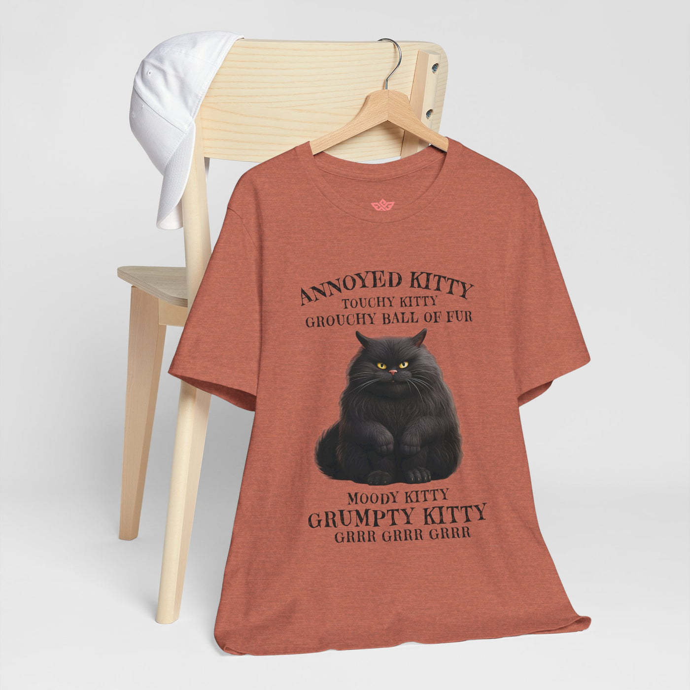 Annoyed Kitty Short Sleeve Tee