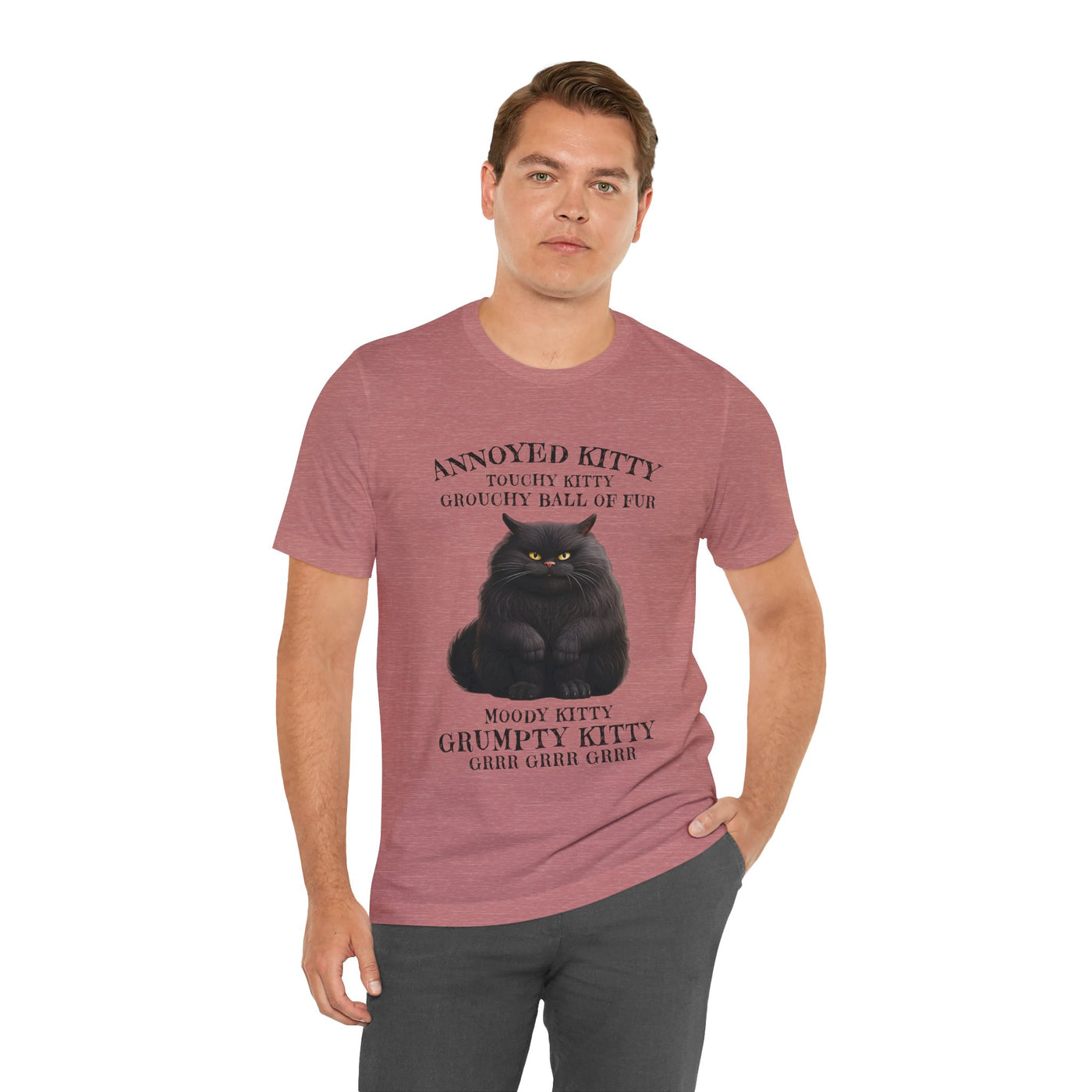 Annoyed Kitty Short Sleeve Tee