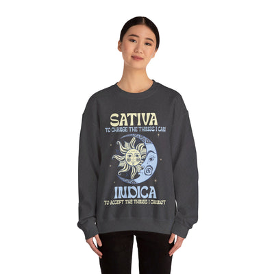 Sativa to change the things Crewneck Sweatshirt