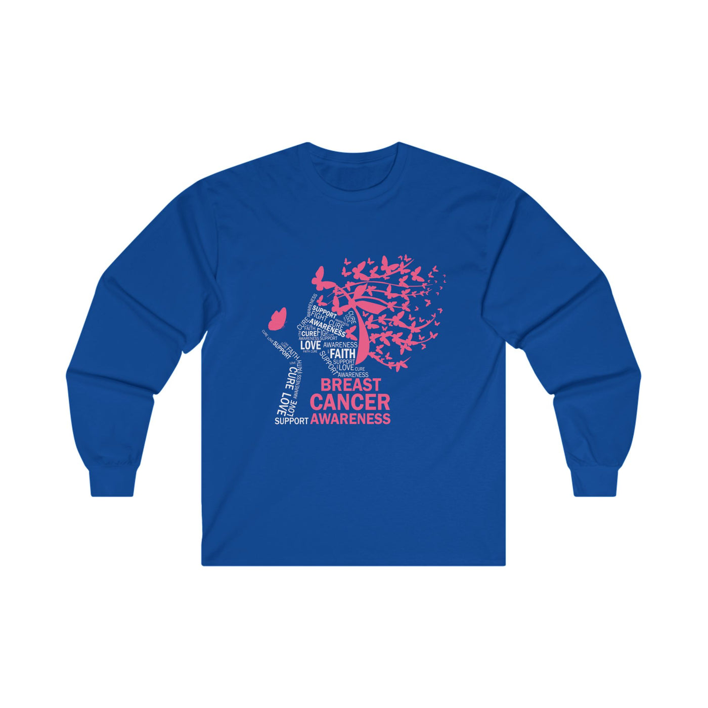 BREAST CANCER AWARENESS Long Sleeve Tee