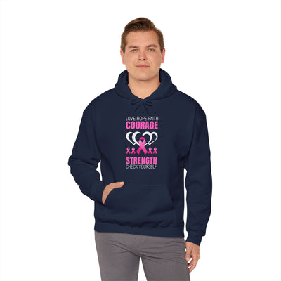 Love hope faith Hooded Sweatshirt