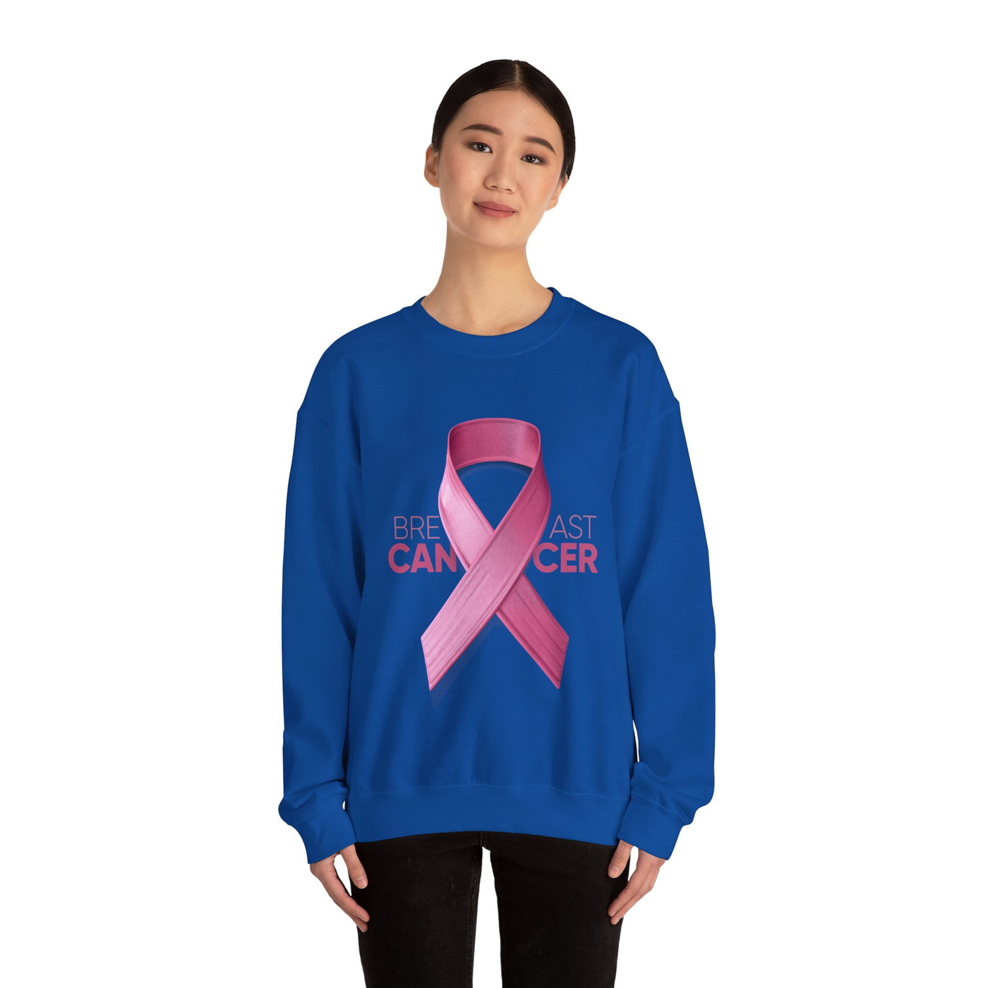 Pink Ribbon Crewneck Sweatshirt