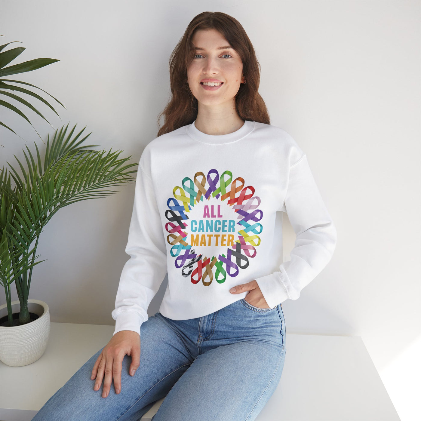 All-cancer-Matter Crewneck Sweatshirt