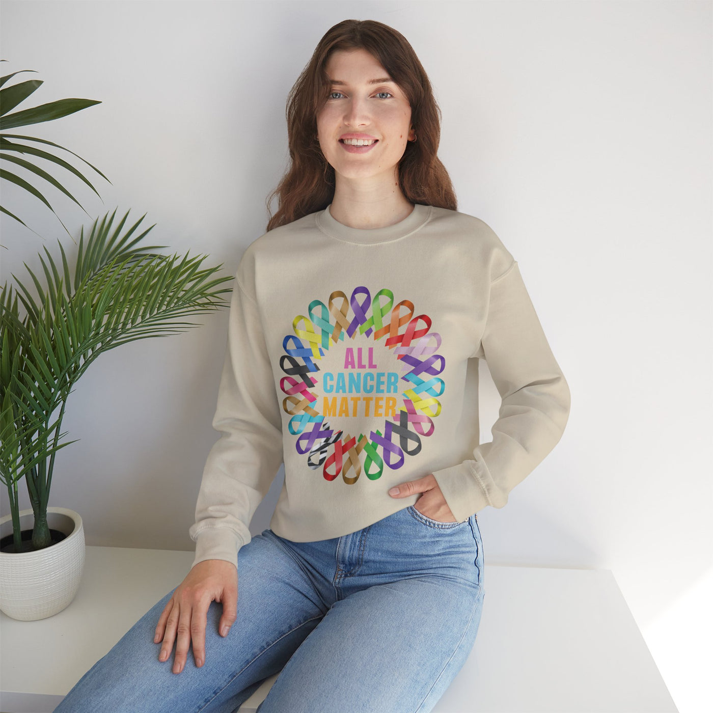 All-cancer-Matter Crewneck Sweatshirt