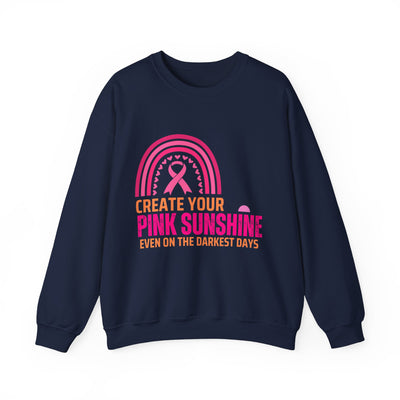 Pink Sunshine  Crewneck Sweatshirt