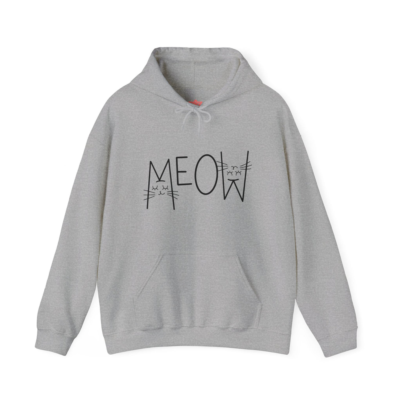 Cat Meow Hooded Sweatshirt