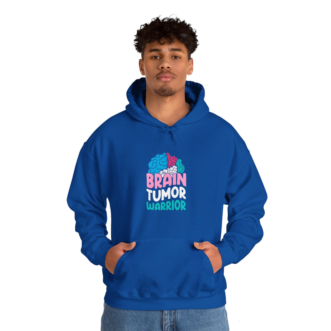 Brain Tumor Warrior Hooded Sweatshirt