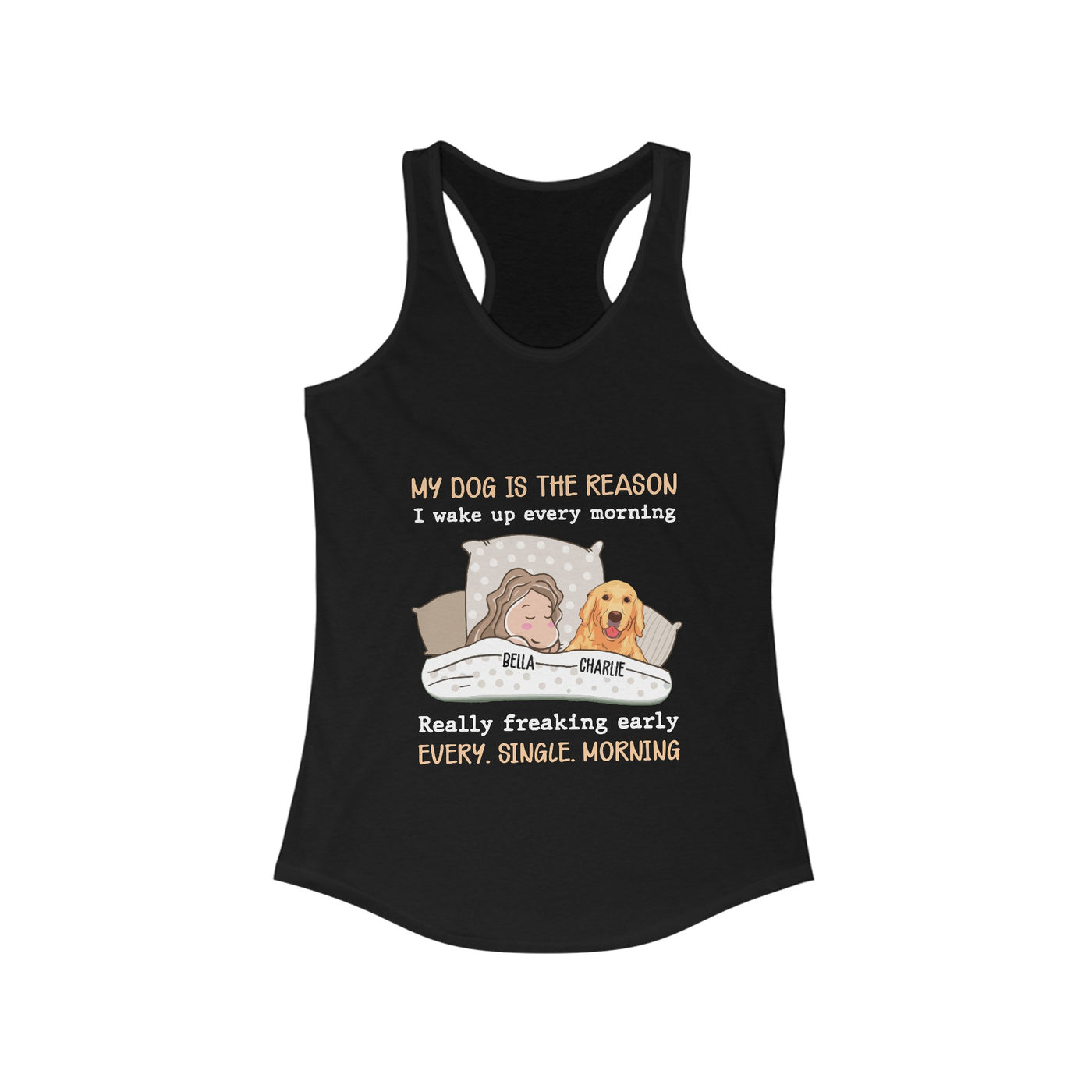 Bella & Charlie Racerback Tank