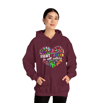 Fight in all colors Hooded Sweatshirt