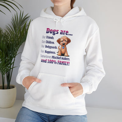 Dogs are Our Friends Hooded Sweatshirt