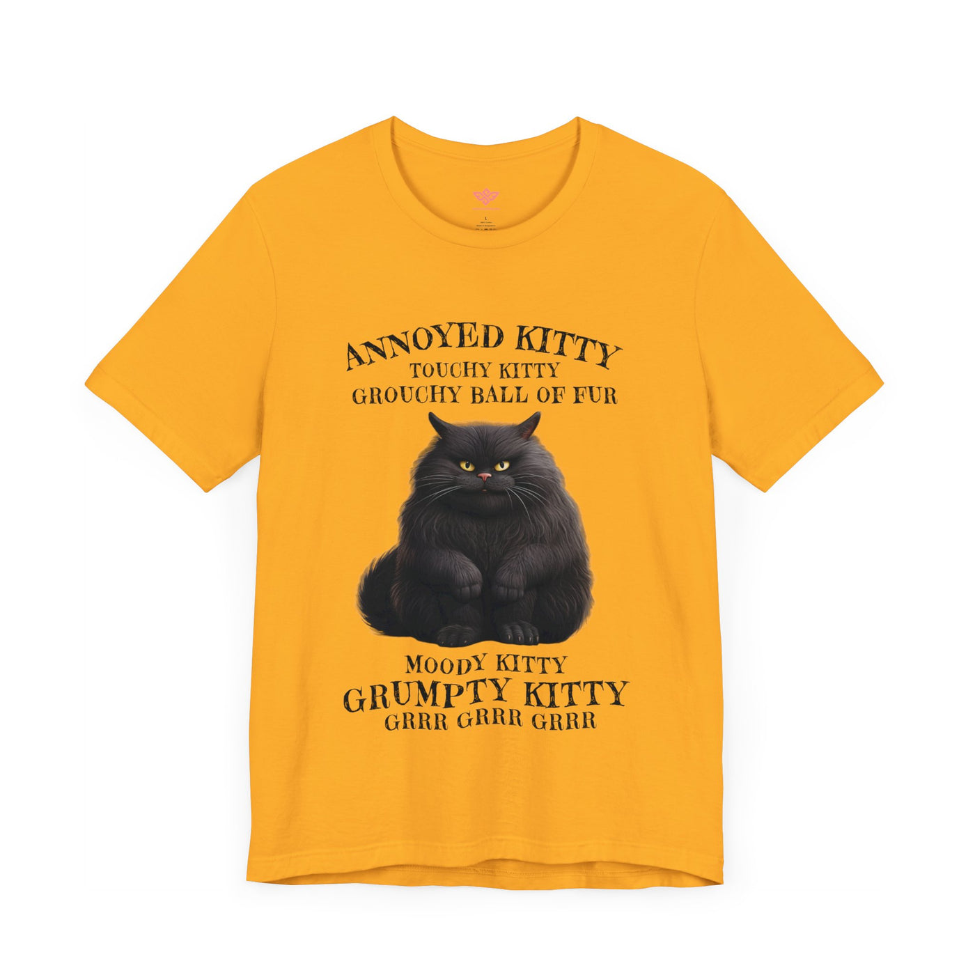 Annoyed Kitty Short Sleeve Tee