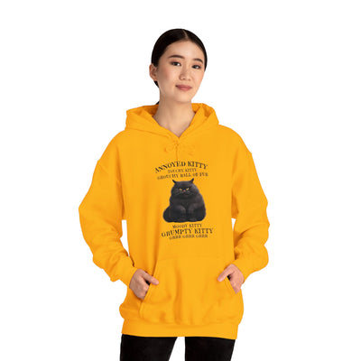 Annoyed Kitty Hooded Sweatshirt