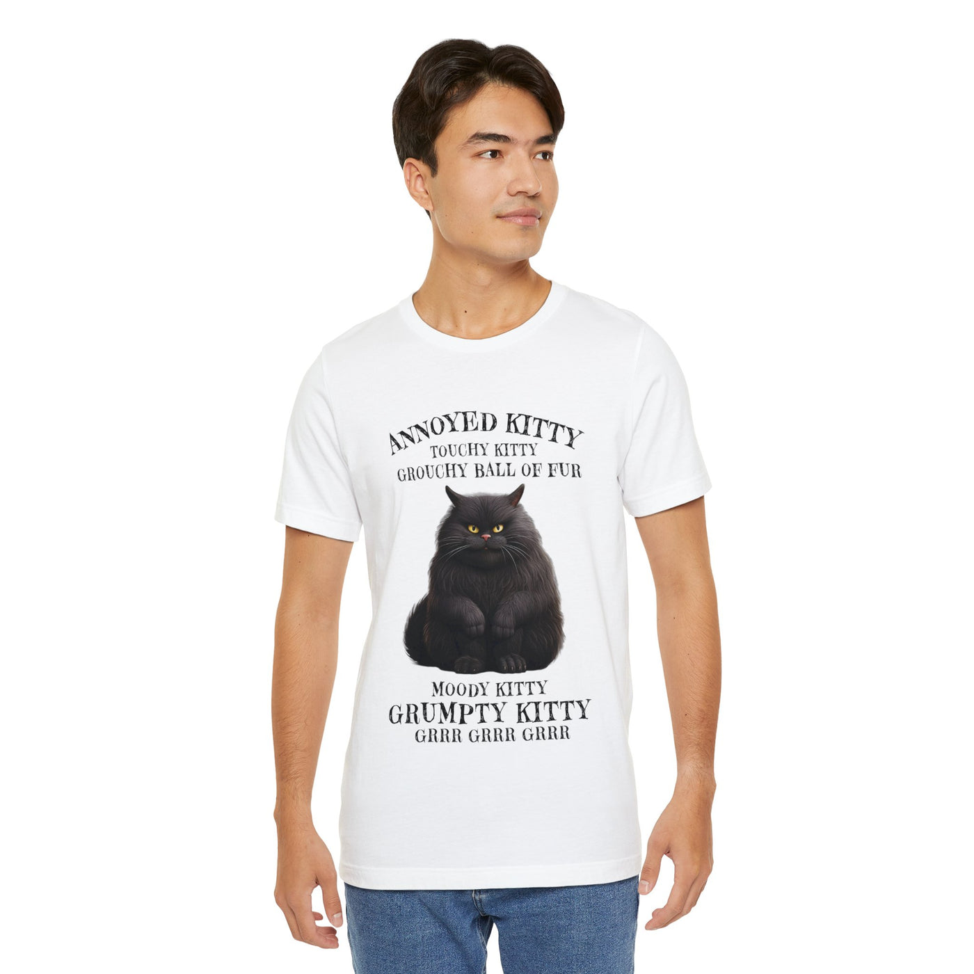 Annoyed Kitty Short Sleeve Tee