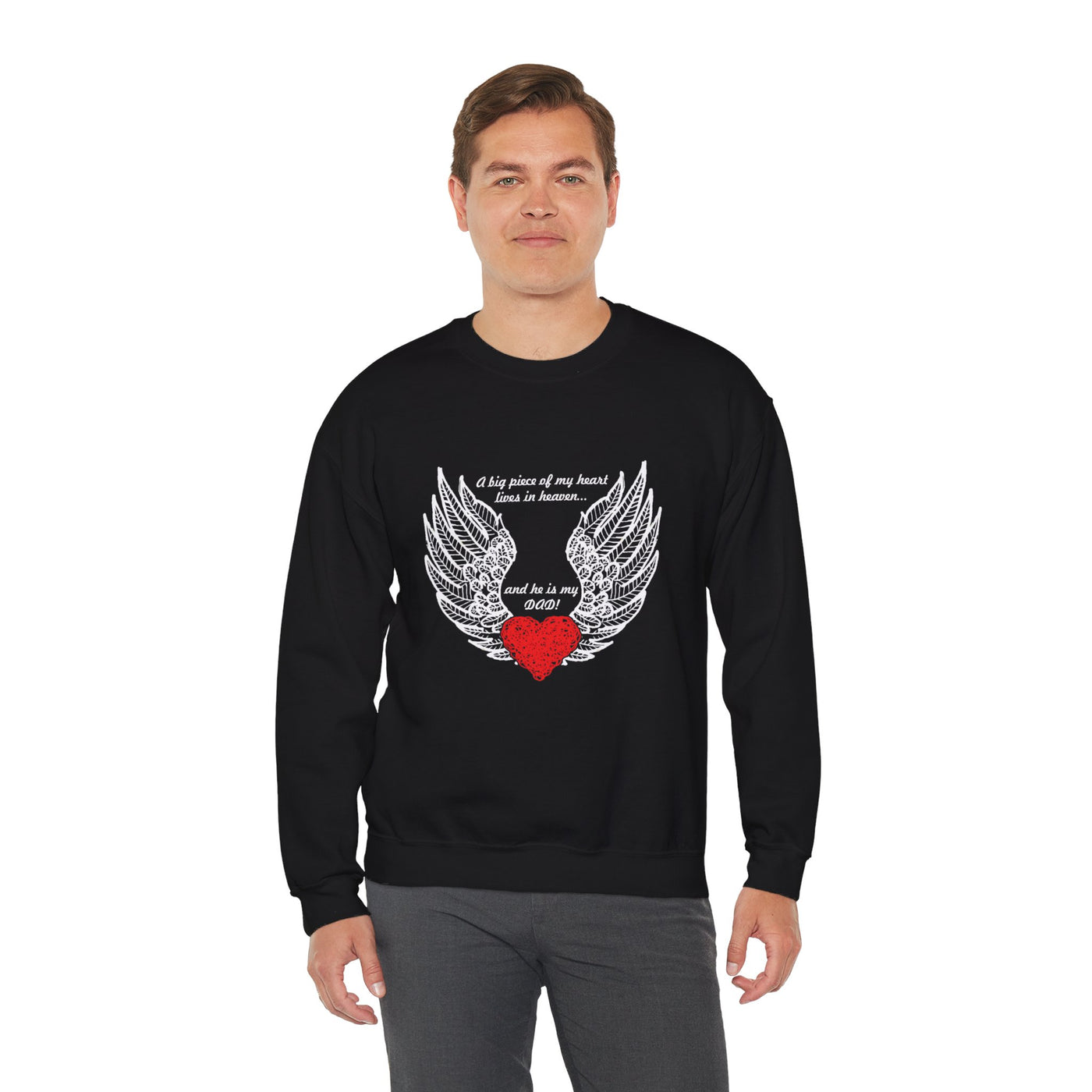 He is my dad Crewneck Sweatshirt