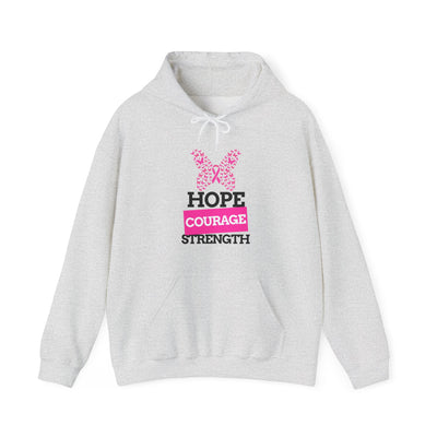 Hope.Courage.Strength Hooded Sweatshirt