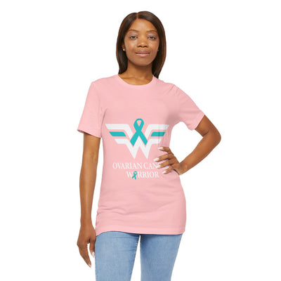 Ovarian Cancer Warrior Short Sleeve Tee