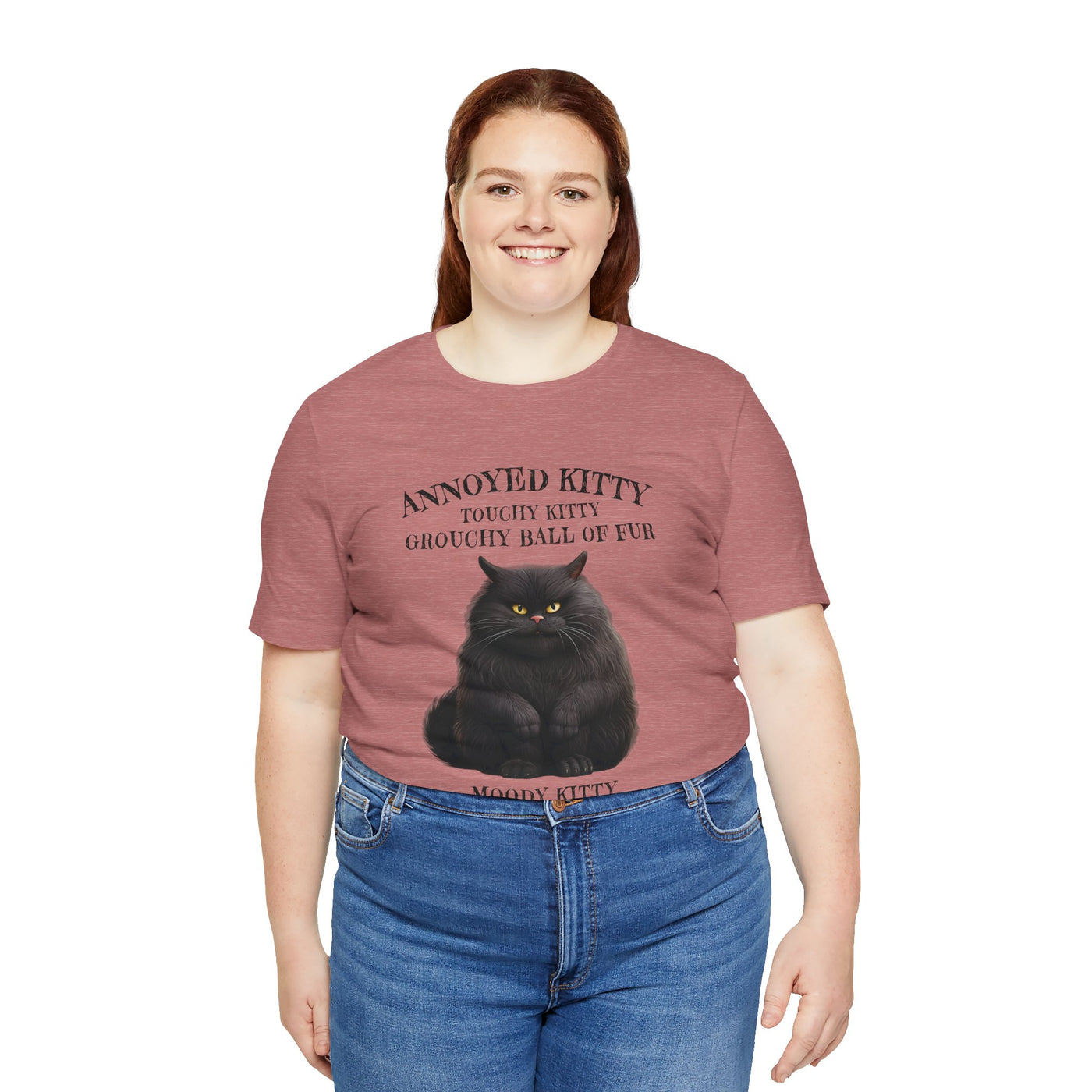 Annoyed Kitty Short Sleeve Tee