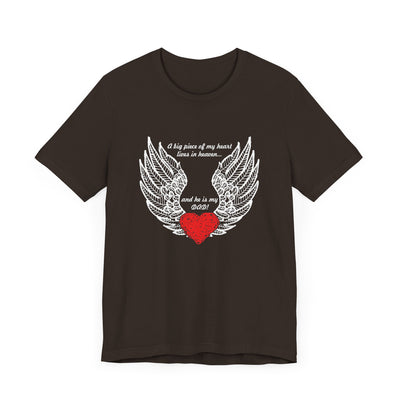 He is my dad Short Sleeve Tee