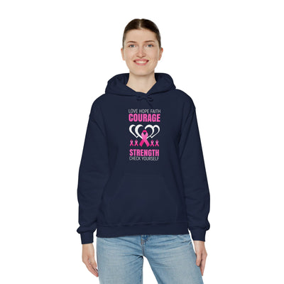 Love hope faith Hooded Sweatshirt