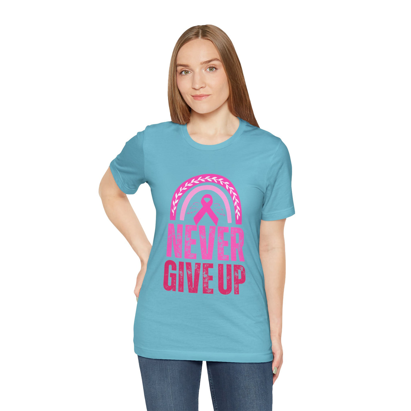 Never Give Up Short Sleeve Tee