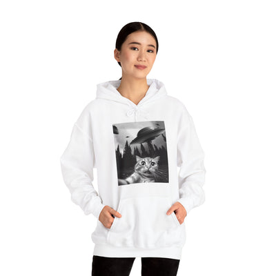 Cat Selfie Hooded Sweatshirt