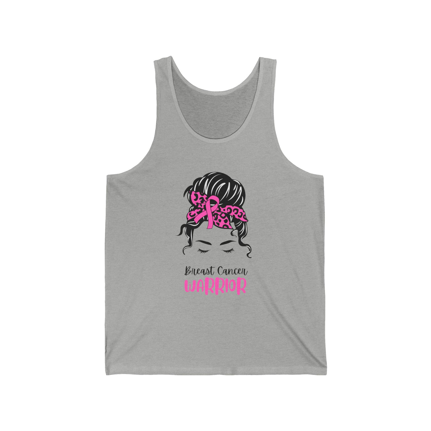 Breast Cancer Warrior Jersey Tank