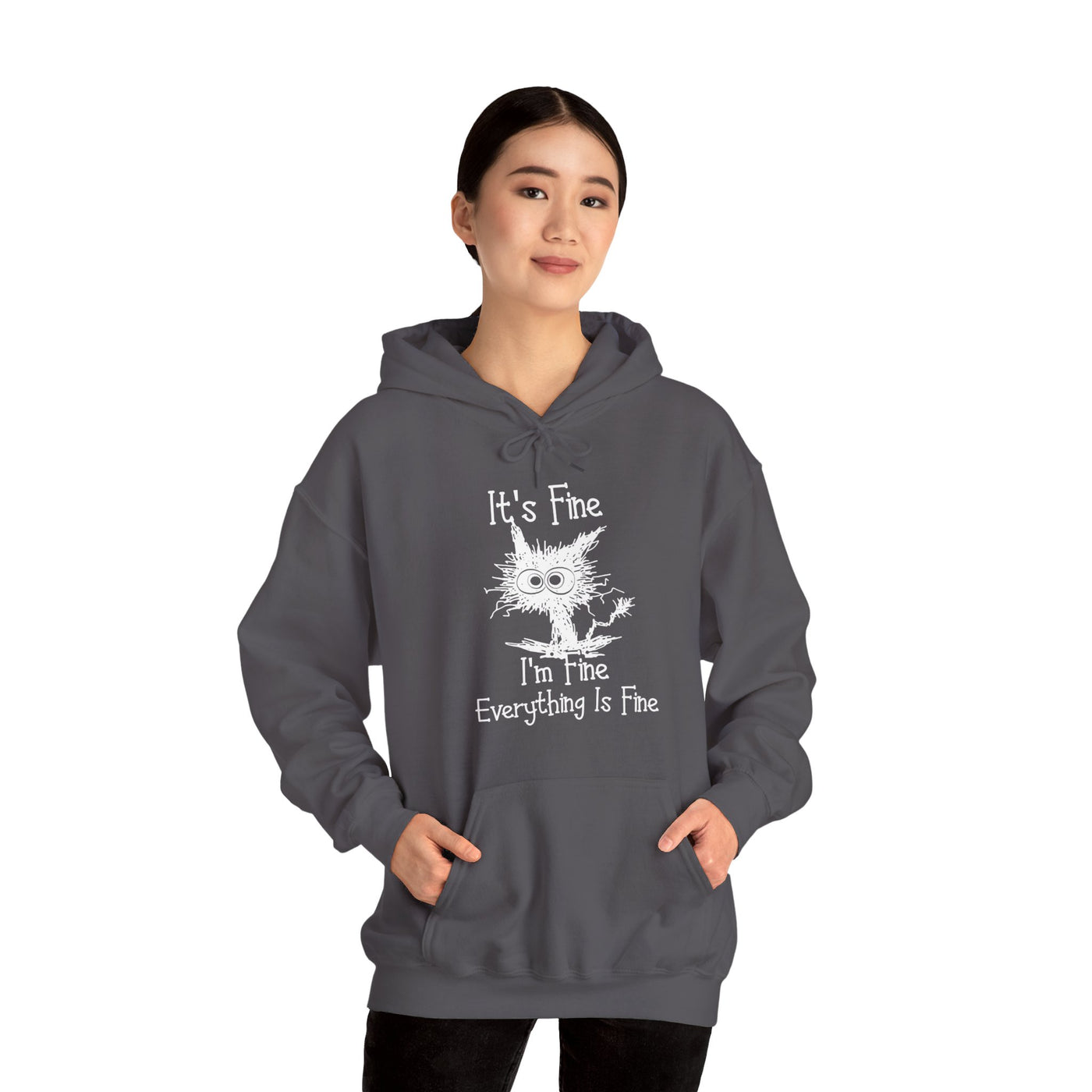 Everything Fine Hooded Sweatshirt