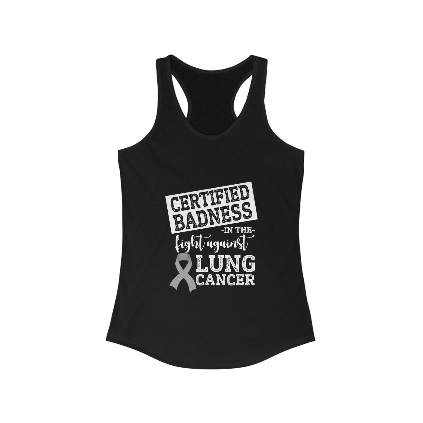 Certified  Badness Racerback Tank